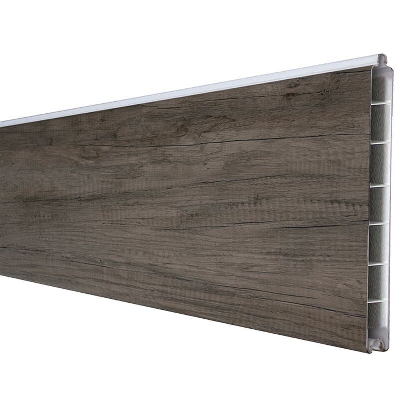 Einzelprofil 'BasicLine' schmal Eichefarben dunkel 180 x 15 x 1,9 cm