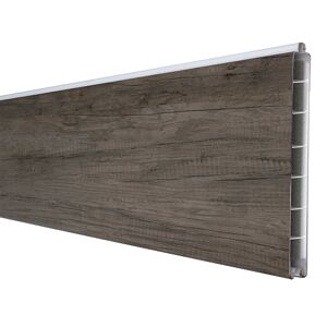 Einzelprofil 'BasicLine' schmal Eichefarben dunkel 180 x 15 x 1,9 cm