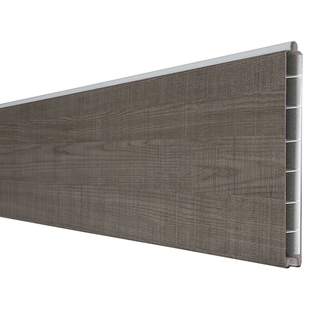 Einzelprofil 'BasicLine' schmal Holzfarben 180 x 15 x 1,9 cm