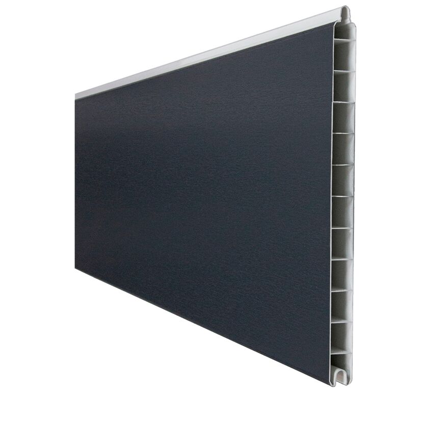 Einzelprofil 'BasicLine Premium' anthrazitgrau 180 x 28,4 x 1,9 cm