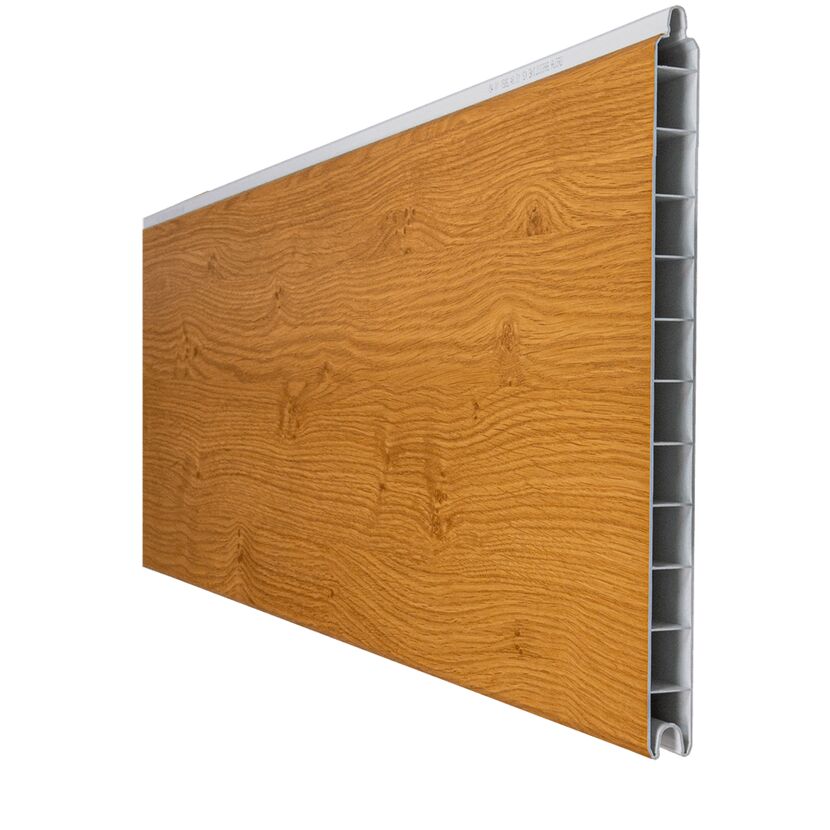 Einzelprofil 'BasicLine Premium' Eichefarben/natur 180 x 28,4 x 1,9 cm