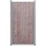Fertigzaun 'Premo' HPL Element hochkant Holzoptik 90 x 180 cm