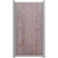 Fertigzaun 'Premo' HPL Element hochkant Holzoptik 90 x 180 cm