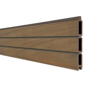 Einzelprofil 'Solid Rhombus' Teakfarben 180 x 30 x 1,9 cm