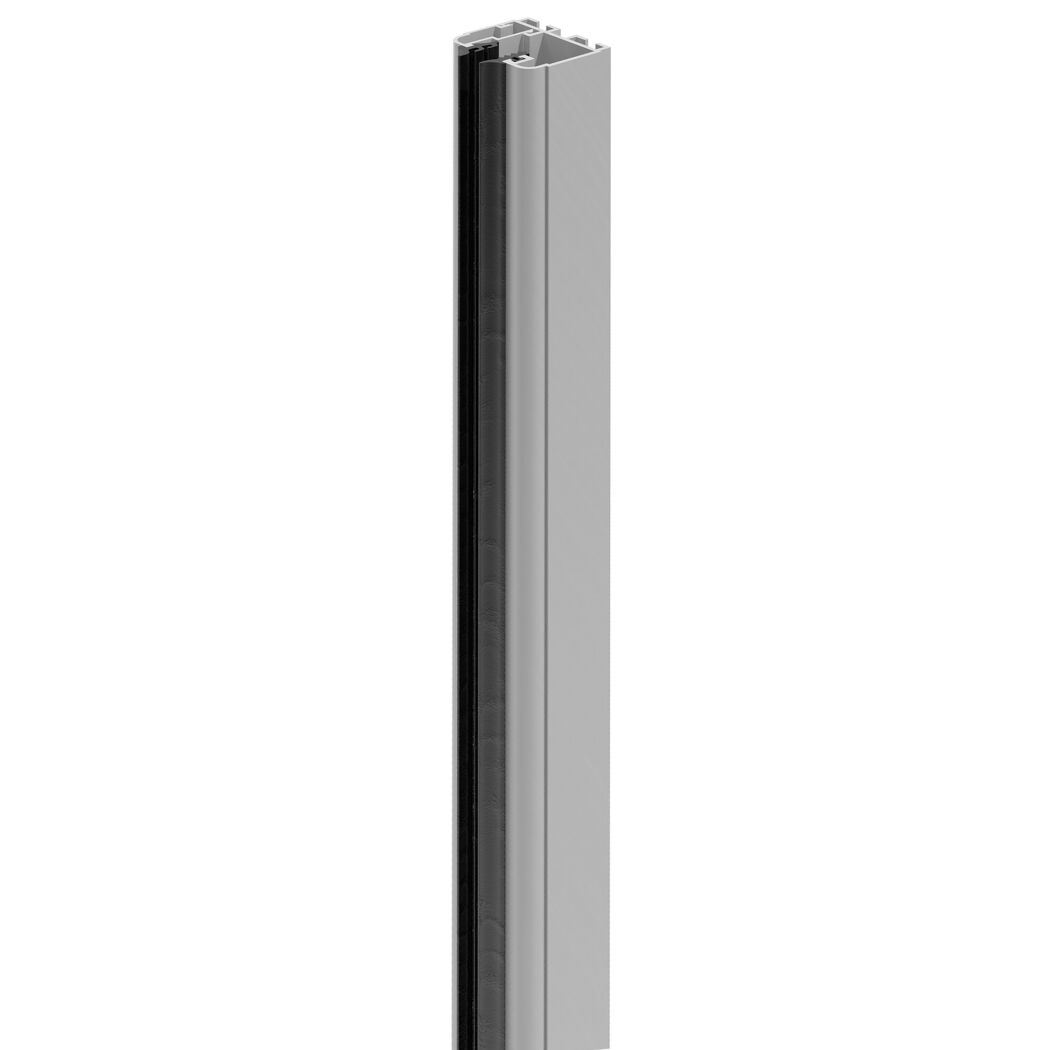Aluminium-Klemmschiene 'Ambiente' rechts silber 93,5 cm
