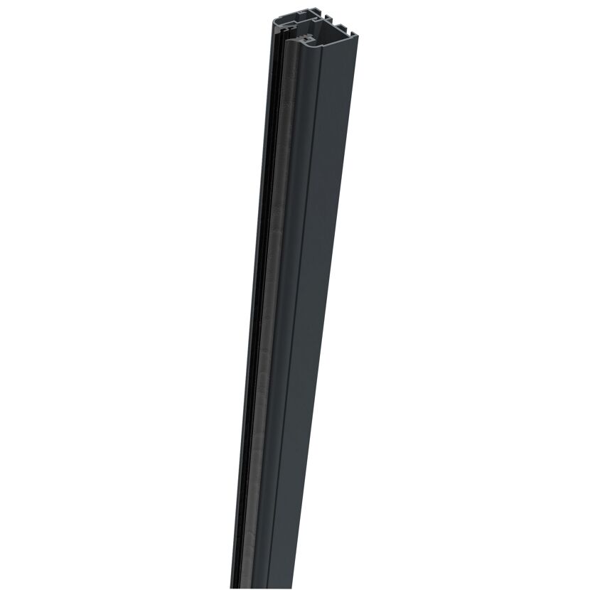 Aluminium-Klemmschiene 'Ambiente' links anthrazitgrau 93,5 cm