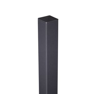 Zaunpfosten Aluminium anthrazit 6 x 6 x 240 cm