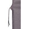 Hochlehner-Auflagenset 'Tanana' hellgrau 46 x 118 x 8 cm 6 Stück
