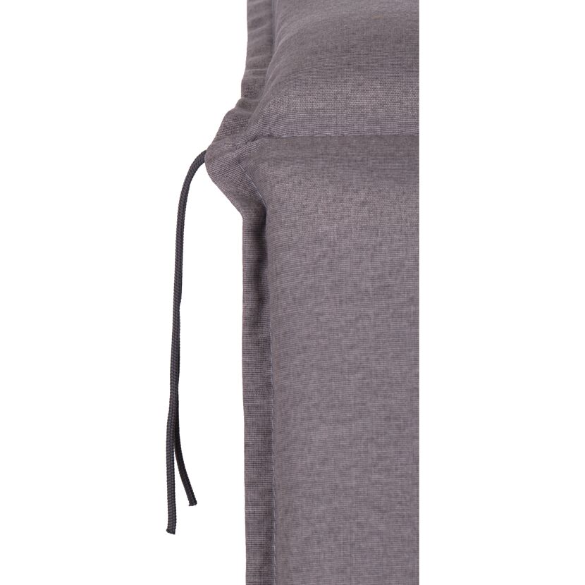 Hochlehner-Auflagenset 'Tanana' hellgrau 46 x 118 x 8 cm 6 Stück