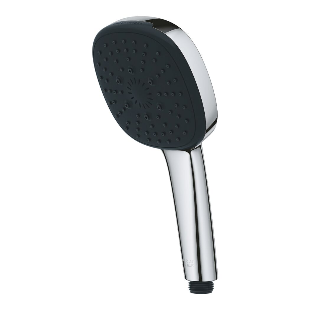 Handbrause 'Vitalio Comfort 110' chromfarben 3 Strahlarten