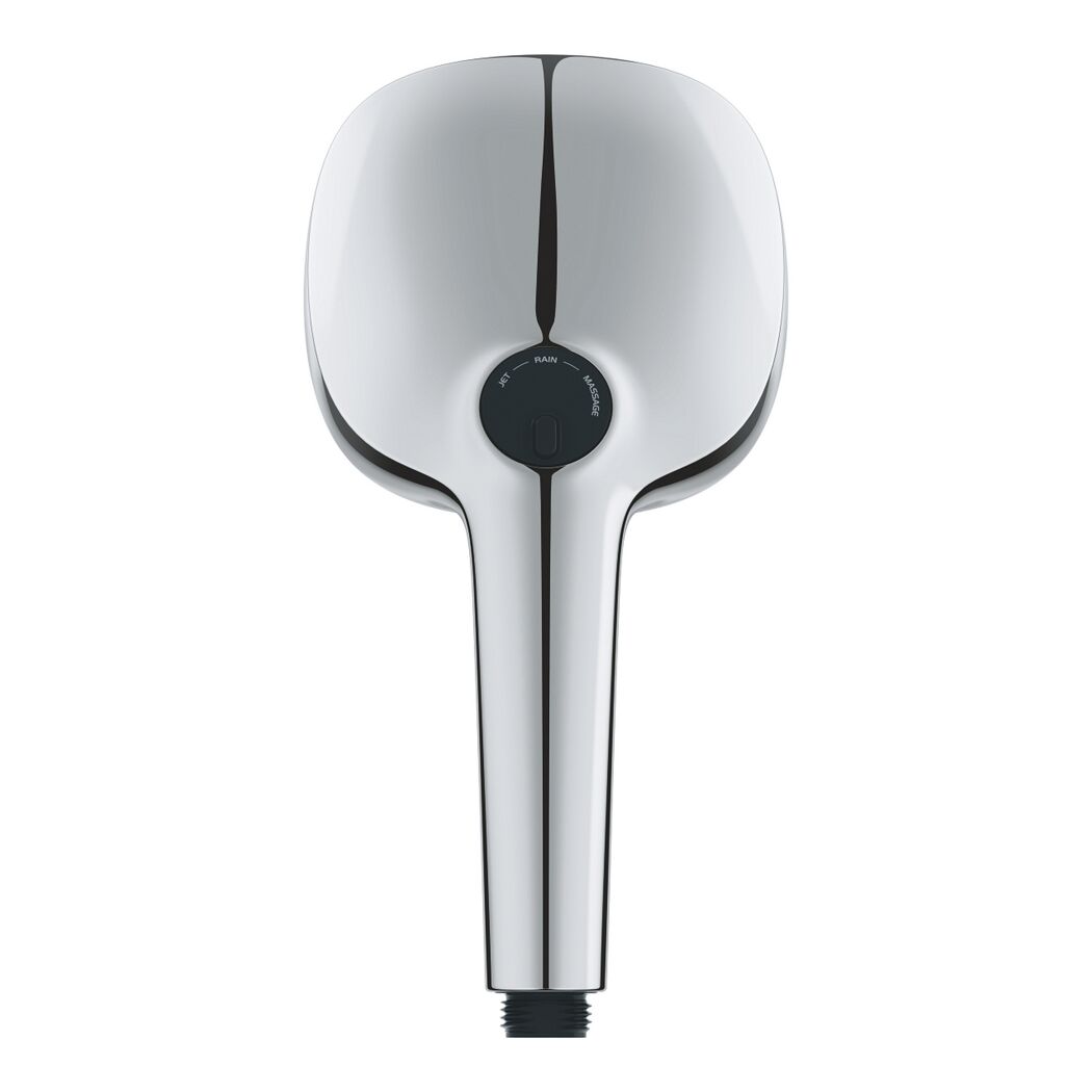 Handbrause 'Vitalio Comfort 110' chromfarben 3 Strahlarten