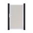 Einzeltor 'BasicLine' Universal DIN weiß/silber 100 x 180 cm