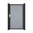 Einzeltor 'BasicLine' Universal DIN silbergrau/anthrazit 100 x 180 cm