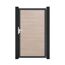 Einzeltor 'BasicLine' Universal DIN Eichefarben hell/anthrazit 100 x 180 cm