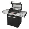 Gasgrill 'Cruster IK Uniq Pro 3' schwarz, silber 147 x 121 x 69,5 cm