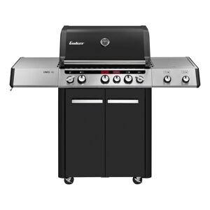 Gasgrill 'Cruster IK Uniq Pro 3' schwarz, silber 147 x 121 x 69,5 cm