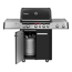 Gasgrill 'Cruster IK Uniq Pro 3' schwarz, silber 147 x 121 x 69,5 cm