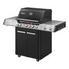 Gasgrill 'Cruster IK Uniq Pro 3' schwarz, silber 147 x 121 x 69,5 cm