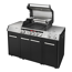 Gasgrill 'Cruster IK Kitchen Uniq Pro 3' schwarz, silber 147 x 121 x 69,5 cm