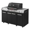 Gasgrill mit sechs Drehreglern