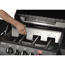 Gasgrill 'Monroe Pro3SIK Turbo Shadow' schwarz 143,5 x 118,5 x 58 cm