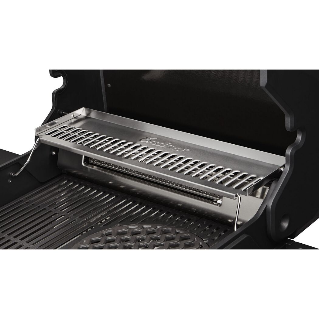 Gasgrill mit Warmhalterost