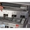 Gasgrill, Brenner von unten
