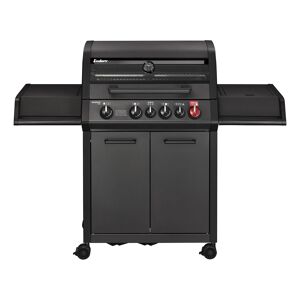 Gasgrill 'Monroe Pro4SIK Turbo Shadow' schwarz 153,5 x 118,5 x 58 cm