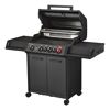 Gasgrill 'Monroe Pro4SIK Turbo Shadow' schwarz 153,5 x 118,5 x 58 cm