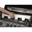 Gasgrill 'Monroe Pro4SIK Turbo Shadow' schwarz 153,5 x 118,5 x 58 cm