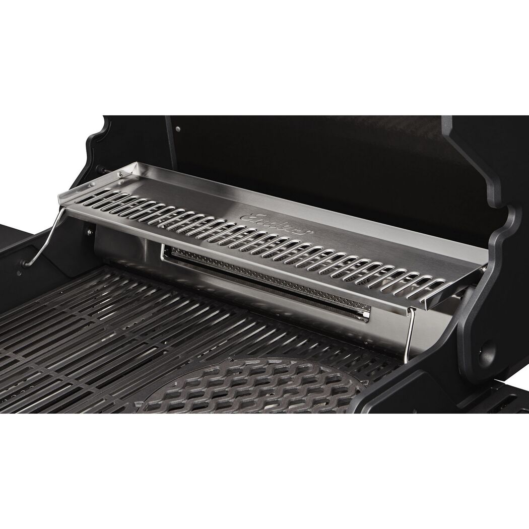 Gasgrill 'Monroe Pro4SIK Turbo Shadow' schwarz 153,5 x 118,5 x 58 cm