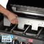 Gasgrill 'Monroe Pro4SIK Turbo Shadow' schwarz 153,5 x 118,5 x 58 cm