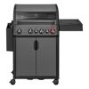 Gasgrill 'Hyde 4 SIKR Turbo' schwarz, grau 135,5 x 117 x 56 cm