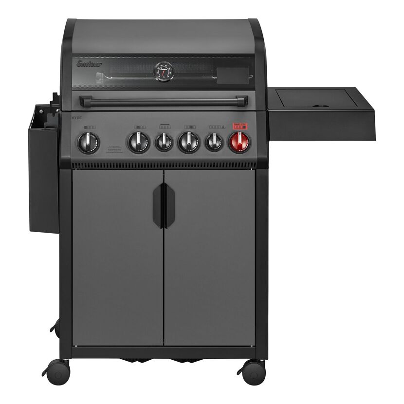 Gasgrill 'Hyde 4 SIKR Turbo' schwarz, grau 135,5 x 117 x 56 cm