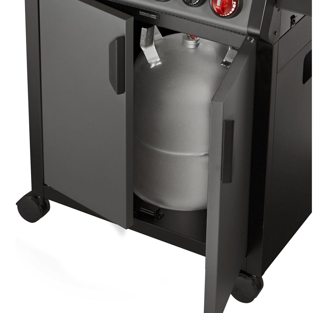 Gasgrill 'Hyde 4 SIKR Turbo' schwarz, grau 135,5 x 117 x 56 cm