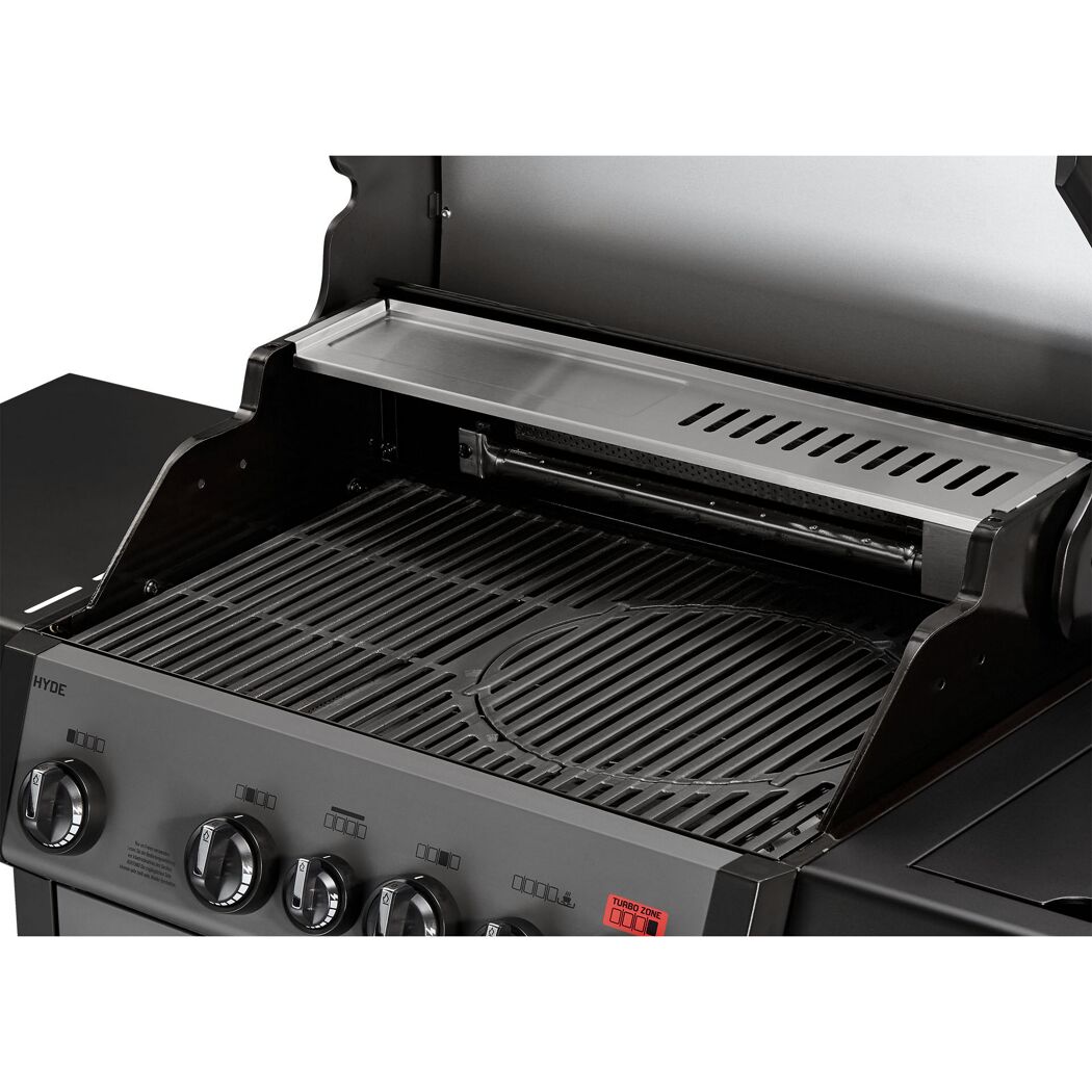 Gasgrill 'Hyde 4 SIKR Turbo' schwarz, grau 135,5 x 117 x 56 cm