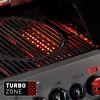 Gasgrill 'Hyde 4 SIKR Turbo' schwarz, grau 135,5 x 117 x 56 cm