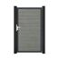 Einzeltor 'BasicLine' Universal DIN grau/anthrazit 100 x 180 cm
