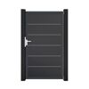 Einzeltor 'BasicLine Premium' Universal DIN anthrazit/anthrazit 100 x 180 cm