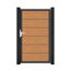 Einzeltor 'BasicLine Premium' Universal DIN Eichefarben Braun 100 x 180 cm