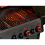 Gasgrill 'Hyde 6 SIKR Turbo' schwarz 168 x 117 x 56 cm