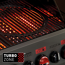 Gasgrill 'Hyde 6 SIKR Turbo' schwarz 168 x 117 x 56 cm