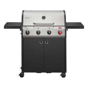 Gasgrill 'Chicago Next 4 R Turbo' schwarz, silber 134,5 x 108 x 51 cm