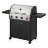 Gasgrill 'Chicago Next 4 R Turbo' schwarz, silber 134,5 x 108 x 51 cm