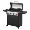 Gasgrill 'Chicago Next 4 R Turbo' schwarz, silber 134,5 x 108 x 51 cm