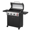 Gasgrill 'Chicago Next 4 R Turbo' schwarz, silber 134,5 x 108 x 51 cm