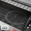 Gasgrill 'Chicago Next 4 R Turbo' schwarz, silber 134,5 x 108 x 51 cm