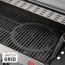 Gasgrill 'Chicago Next 4 R Turbo' schwarz, silber 134,5 x 108 x 51 cm