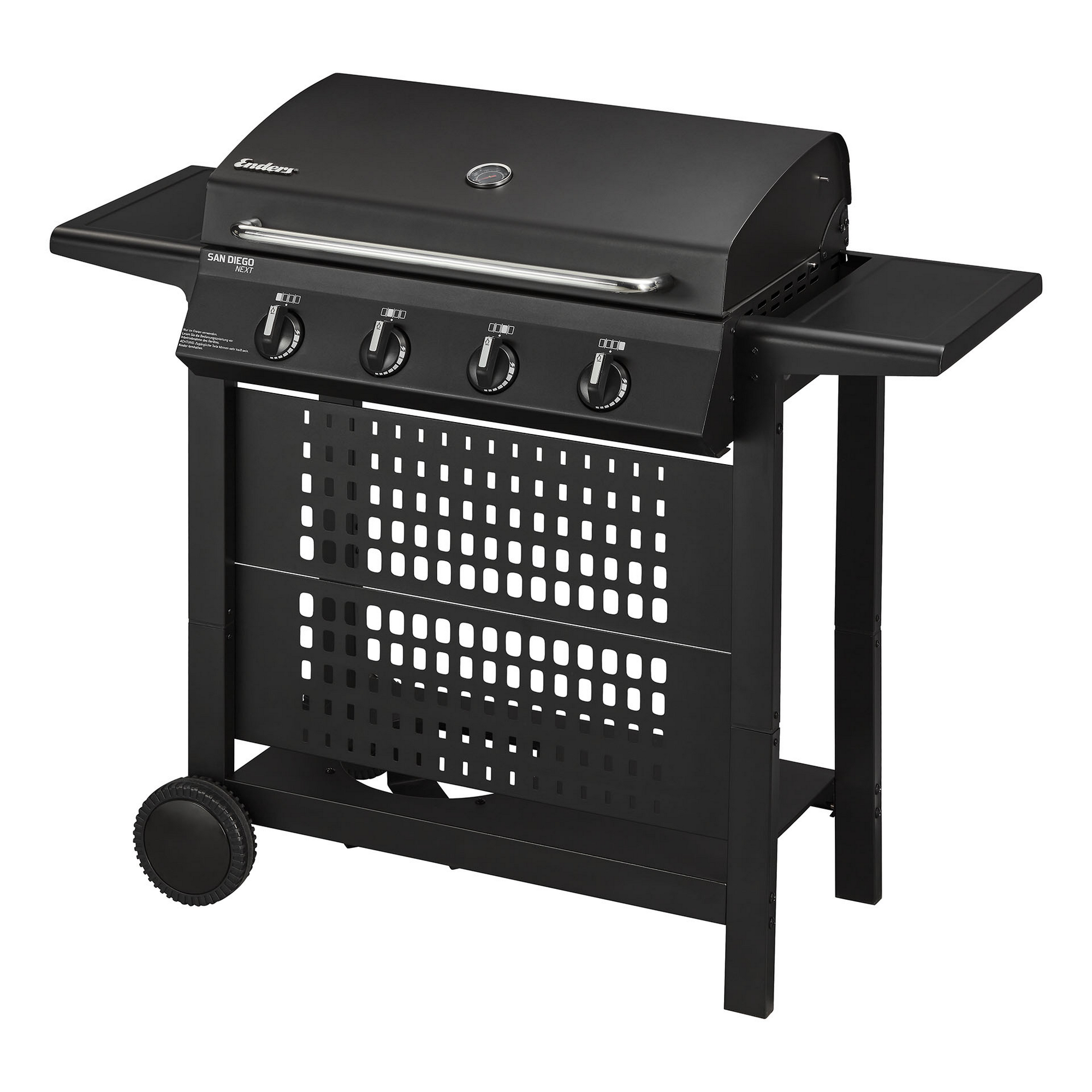 Gasgrill 'San Diego Next 4' schwarz 112 x 97 x 52 cm