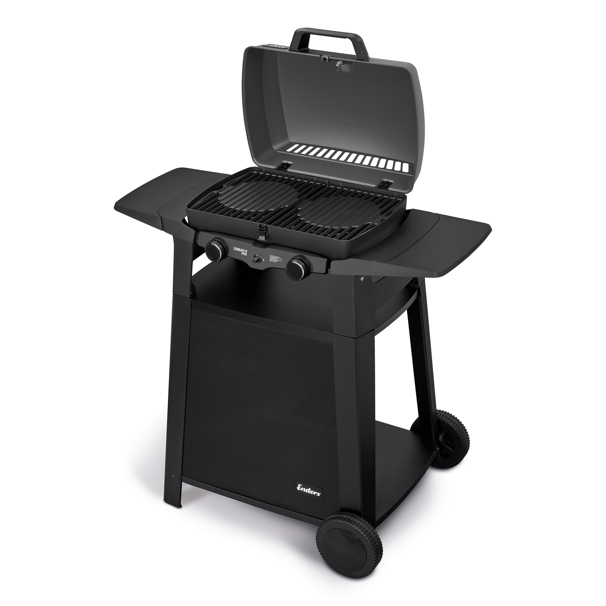 Gasgrill 'Trolley Urban Pro I' schwarz/grau 94 x 99 x 60 cm + product picture